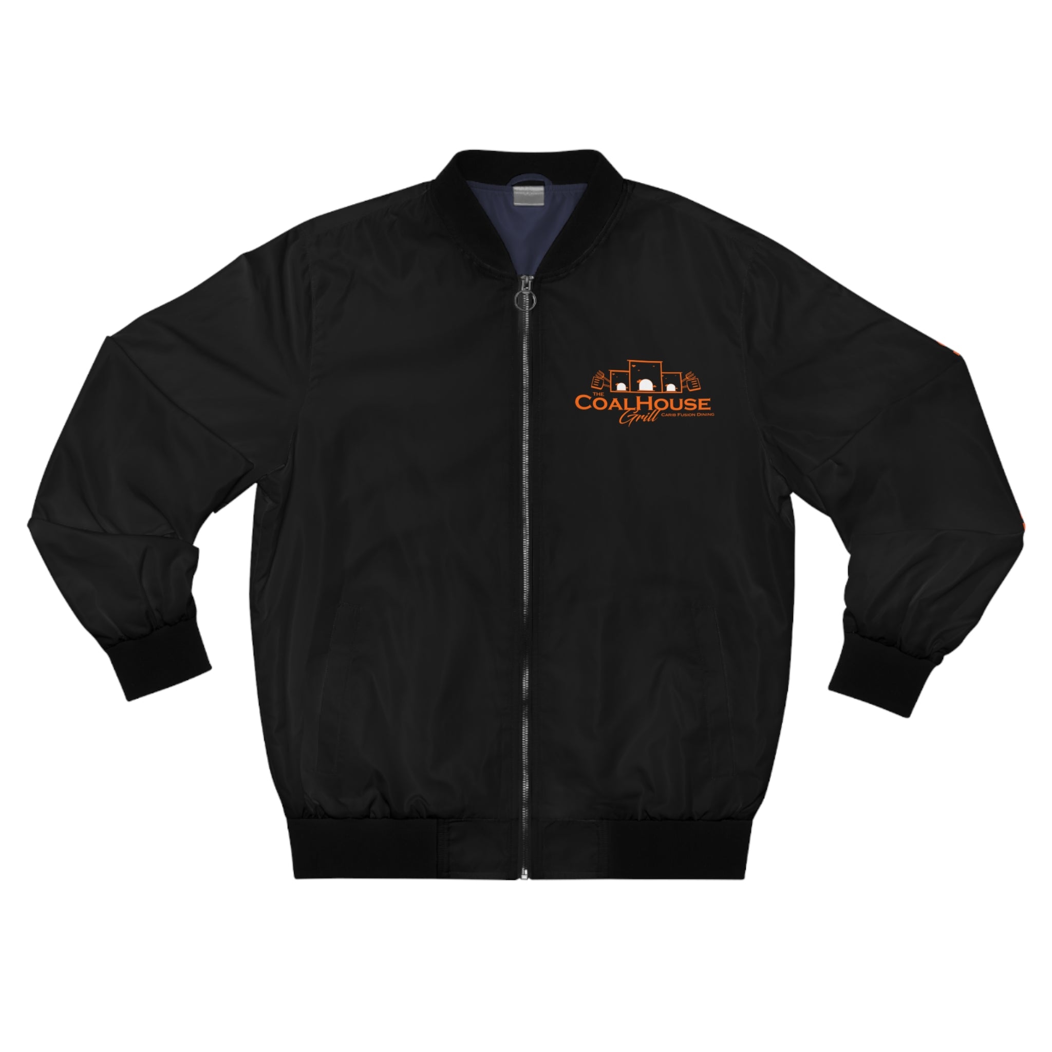 Men's Bomber Jacket - COALHOUSE Grill Carib Fusion Dining