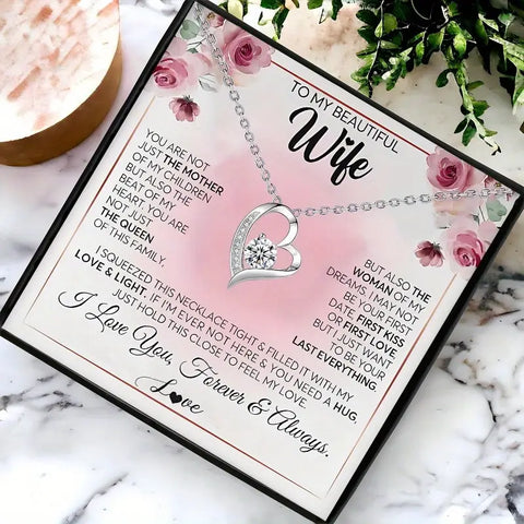 To My beautiful Wife Necklace